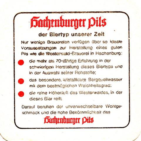 hachenburg ww-rp hachenburger mit 70 2b (quad185-der biertyp-schwarzrot)